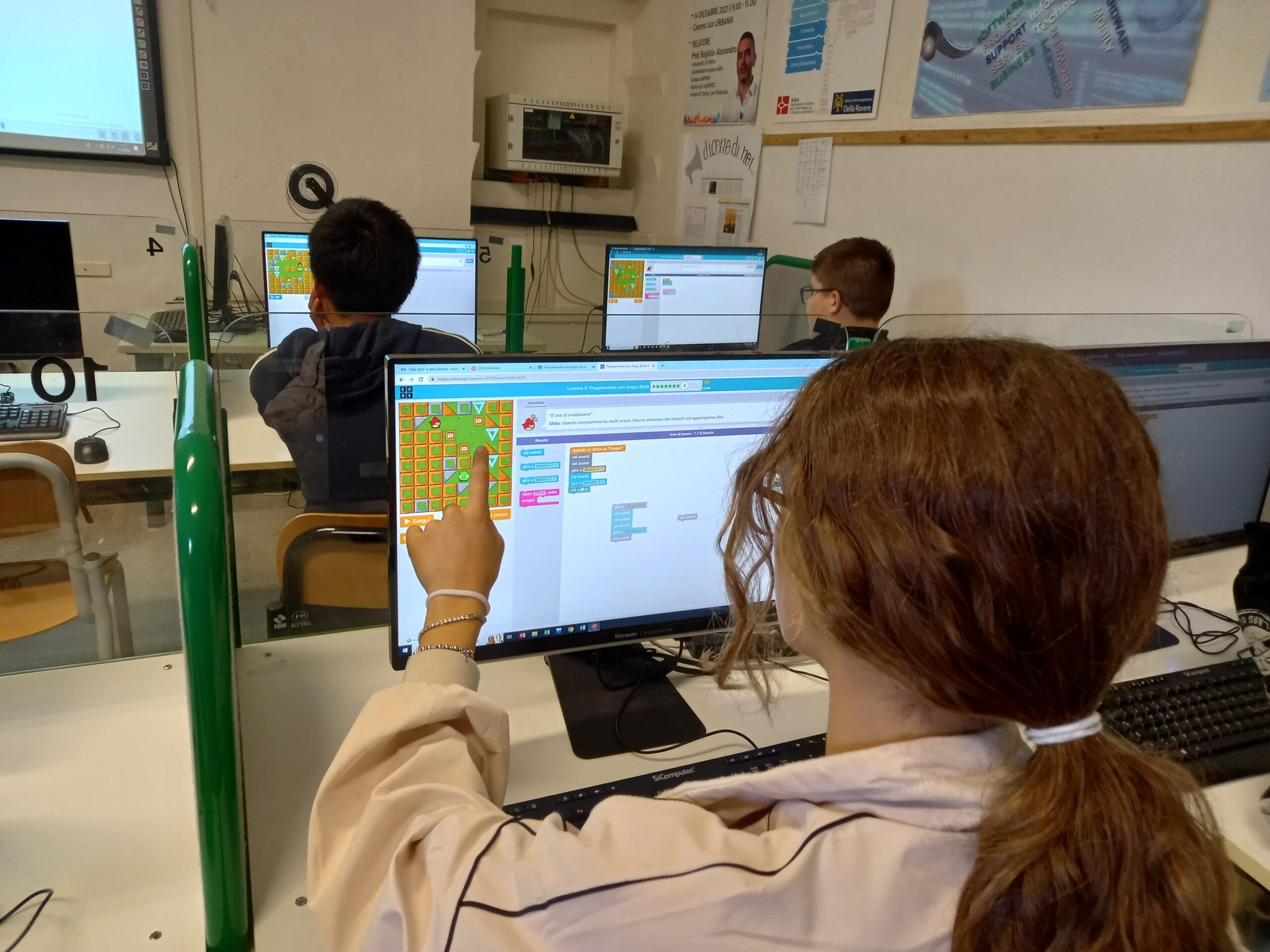 scolaro coding con Scratch 1