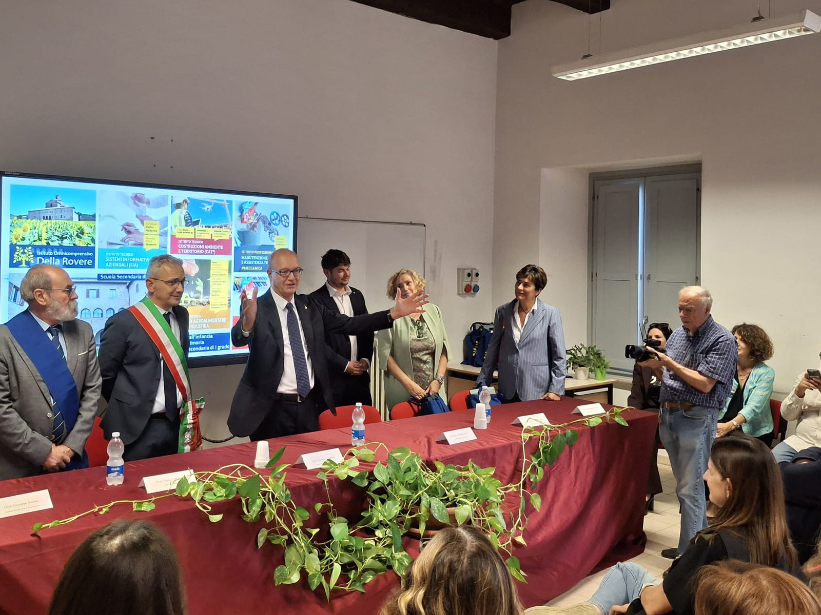 Conferenza con Valditara